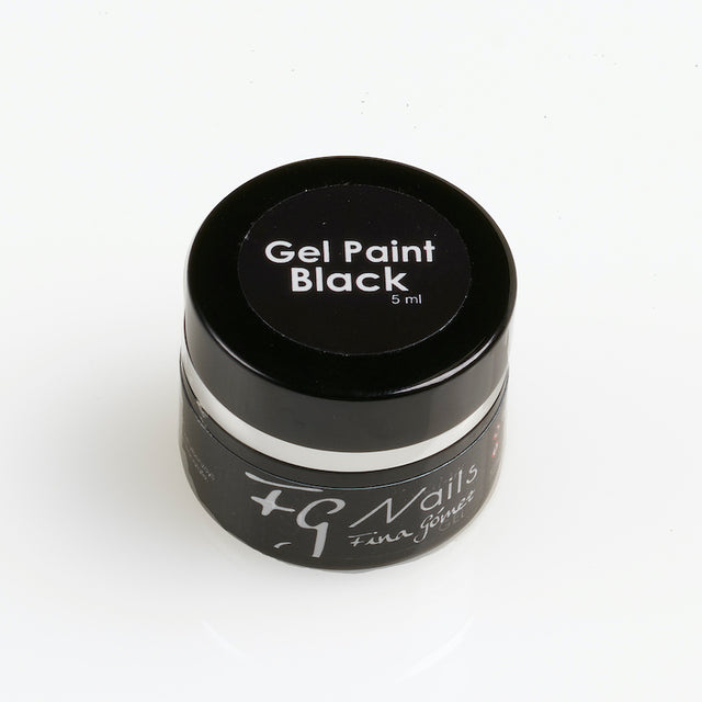 Gel paint black