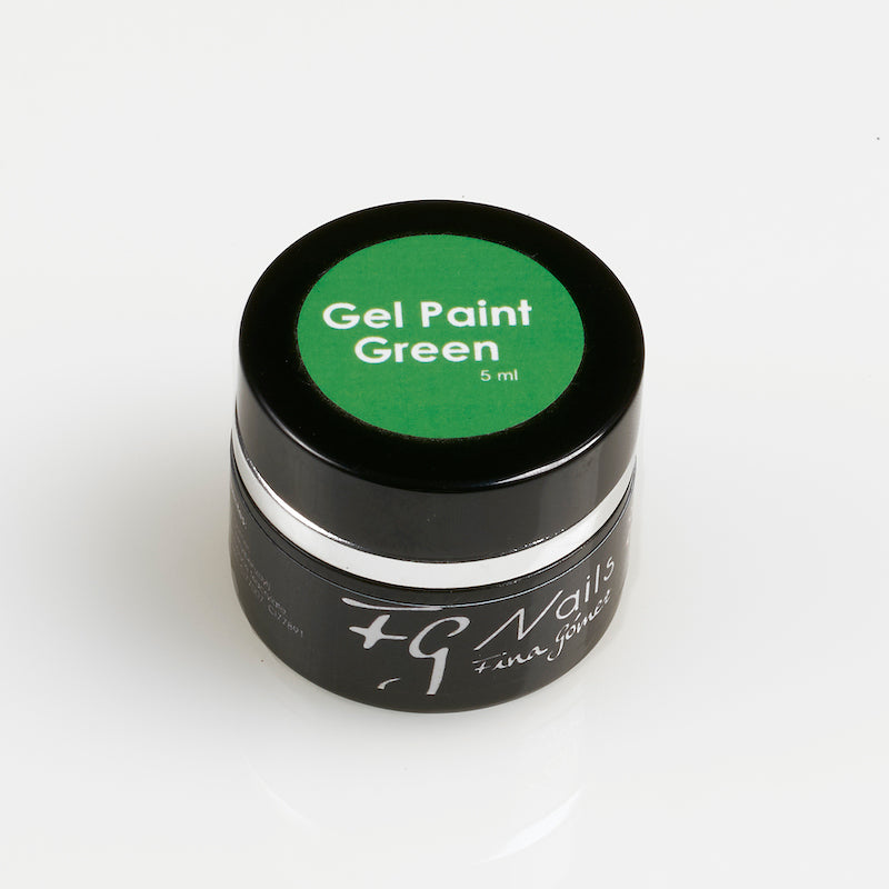 Gel paint green