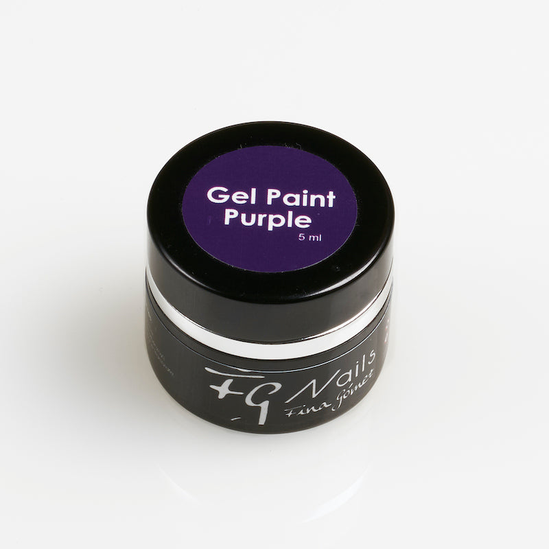 Gel paint purple