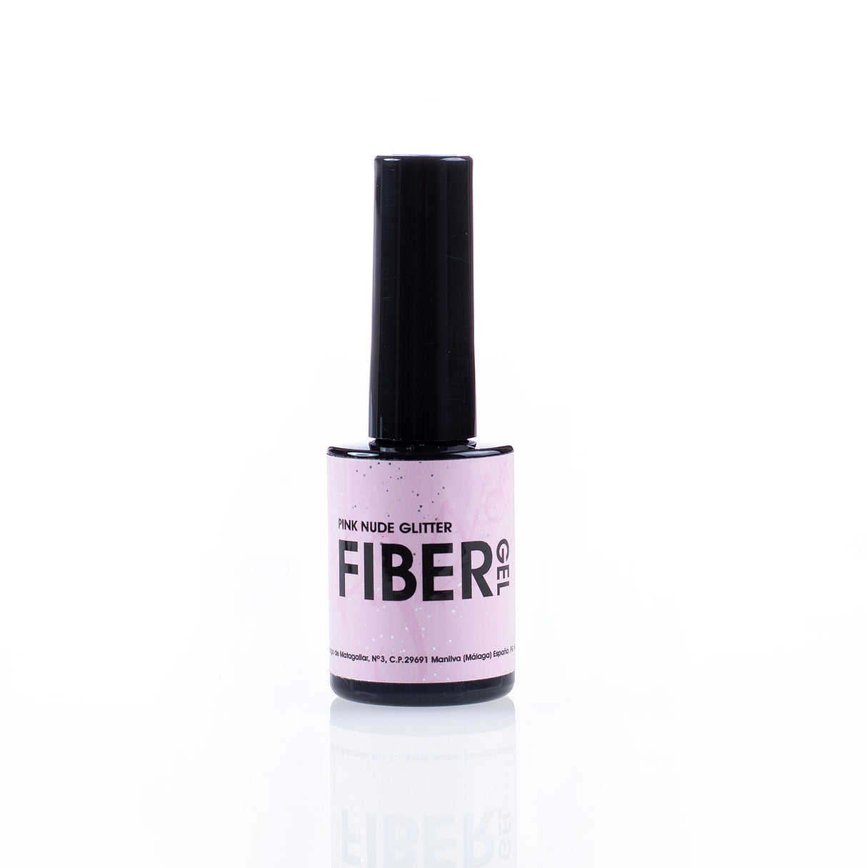 Base Fiber Gel Pink Nude Glitter