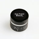 Gel paint black
