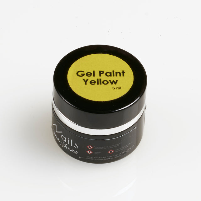 Gel paint yellow